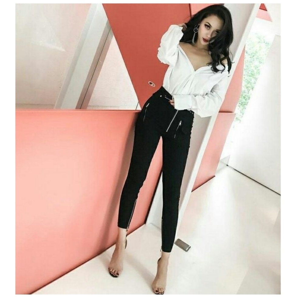 ✦Le Palais Vintage Cigarette Pants Rockabilly S✦